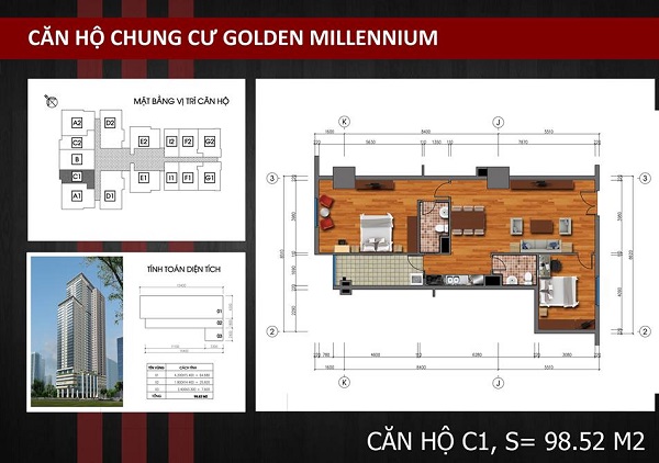 GOLDEN MILLENNIUM- CHUNG CƯ 5 SAO TIÊU CHUẨN HÀN QUỐC ĐẦU TIÊN TẠI HÀ ĐÔNG